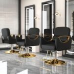 Rotating Luxury Salon Chair – Professional Salon & Barber Furniture, Adjustable & Swivel Design - Image 2