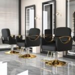Rotating Luxury Salon Chair – Professional Salon & Barber Furniture, Adjustable & Swivel Design