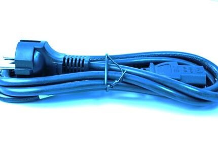UniQue Blue 1.8m Standard Single Head Power 2 Pin Cable