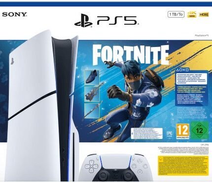 PlayStation 5 Slim 1TB Fortnite Bundle Disc Edition