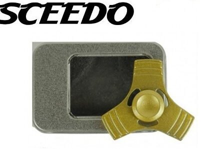 Sceedo Fidget Spinner-3 Arm Gold