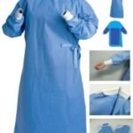 Casey Disposable SMS Fabric Reinforced Surgical Gown - Blue Size Extra Large