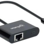 Manhattan SuperSpeed USB Type C to Gigabit Network Adapter