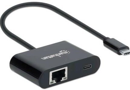 Manhattan SuperSpeed USB Type C to Gigabit Network Adapter