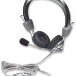Manhattan Stereo Headset with Microphone & volume control