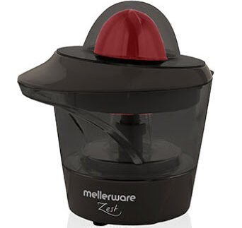 Mellerware Black Plastic Citrus Juicer Zest