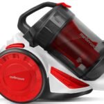 Vacuum Cleaner Bagless Cyclone Plastic Red 1.2L 1200W