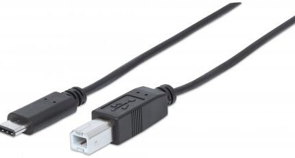 Manhattan USB TypeC Male to TypeB Male Cable