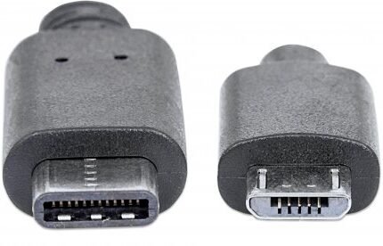 Manhattan USB TypeC Male to MicroB Male Cable