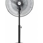 Mellerware 40cm Black Pedestal Steel Fan