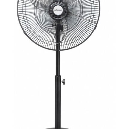 Mellerware 40cm Black Pedestal Steel Fan
