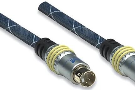 Manhattan 4.8m S-Video To S-Video 4-pin Cable Blue