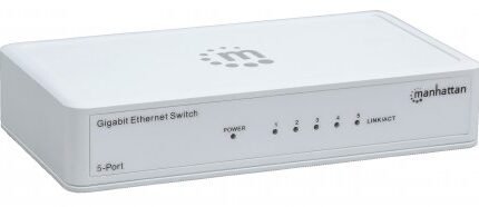 Manhattan 5 Port Gigabit Ethernet Switch