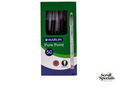 Marlin Pure Point Transparent Pens