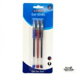 Marlin Gel Glide Gel Ink Pens Assorted Colours