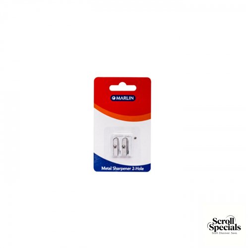 6009608642289 Marlin 1 Hole Metal Pencil Sharpener - Image 1