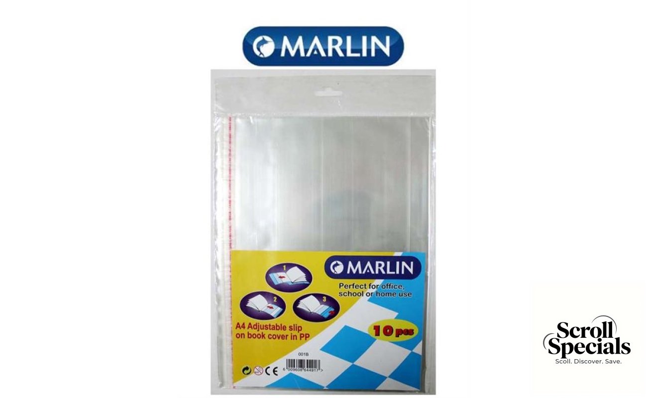 Marlin A4 Slipon Plastic Book