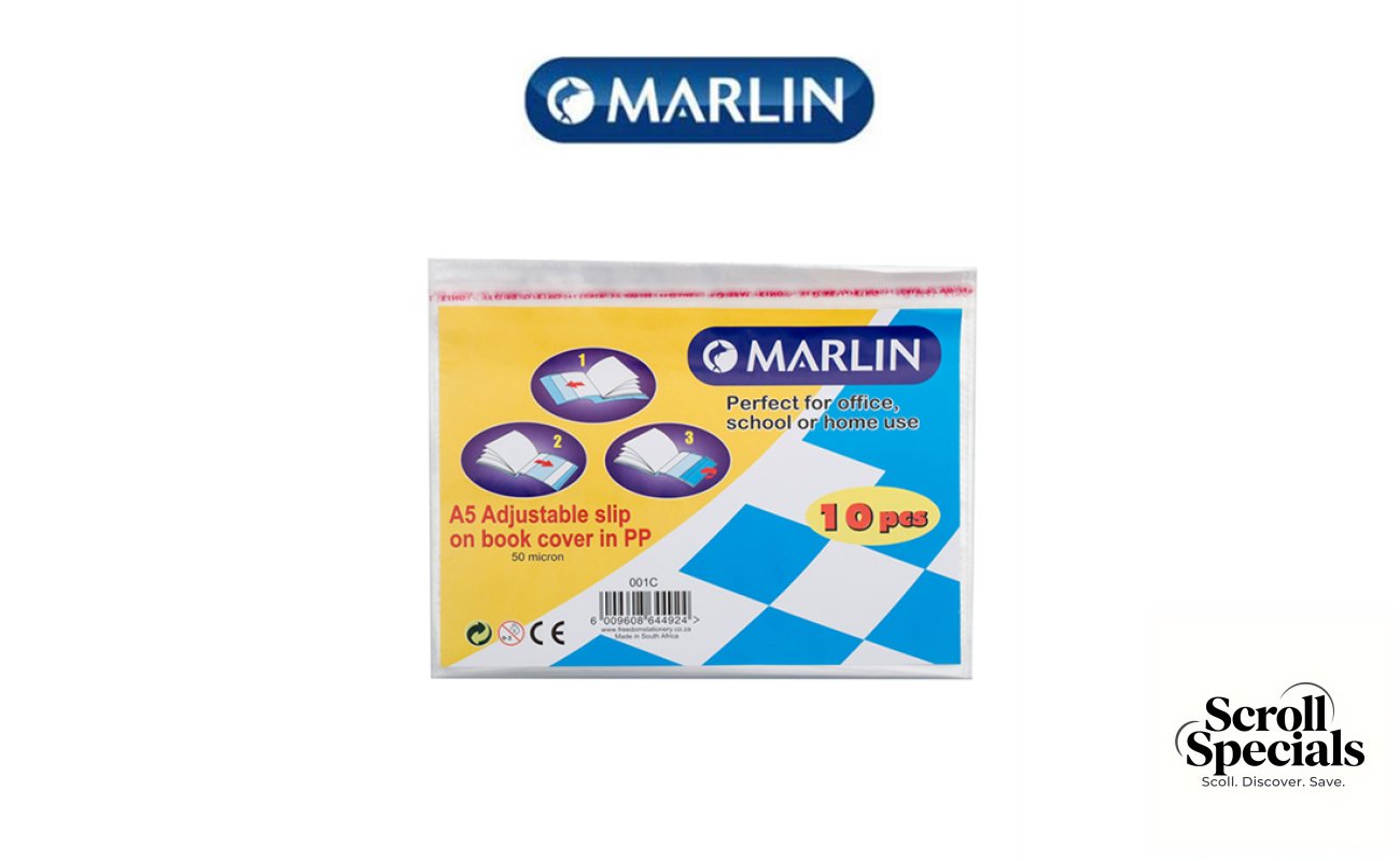 Marlin A5 Slipon Plastic Book