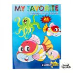 Marlin Kids Favourite Colouring Book 24 page