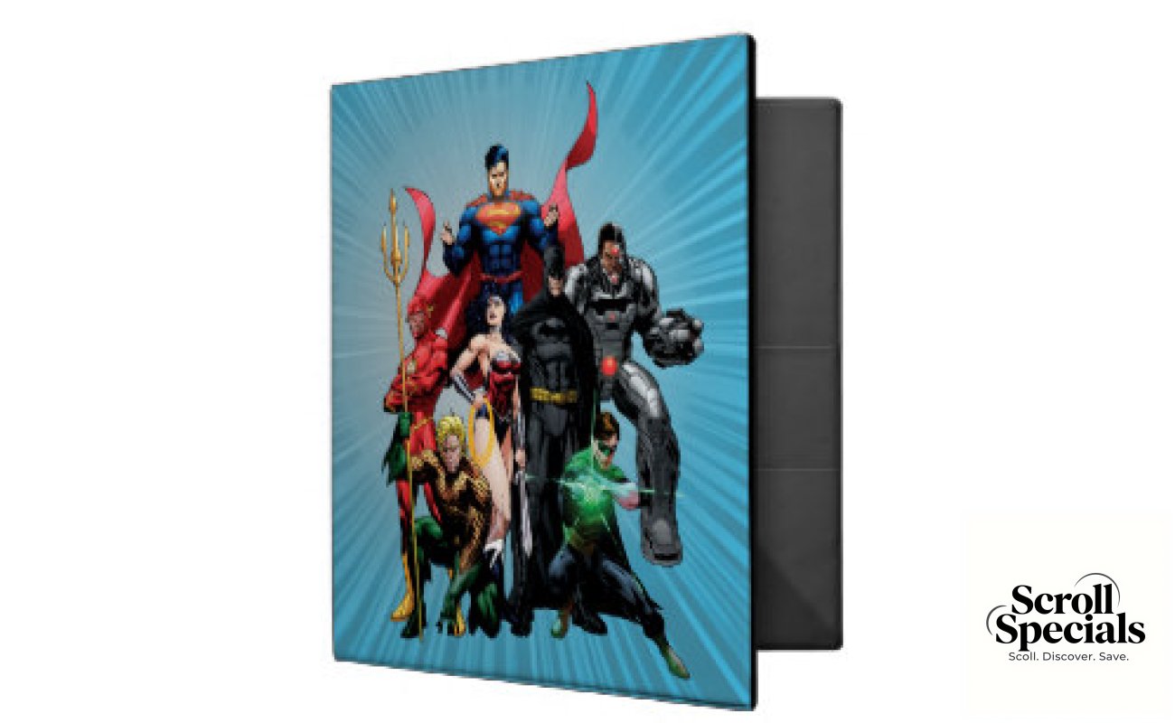 Justice League A4 Ringbinder