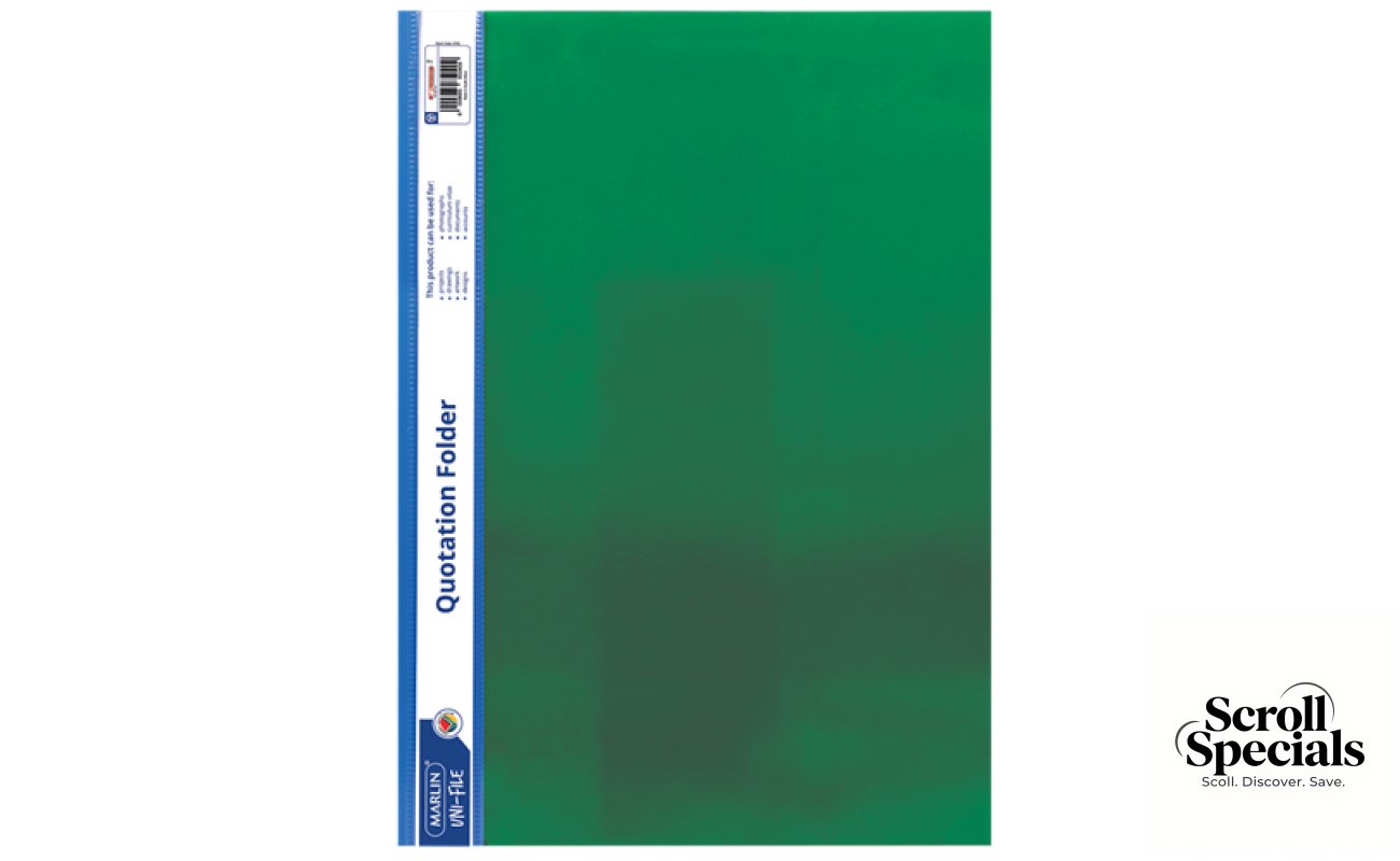 Marlin A4 Quotation Presentation Folder