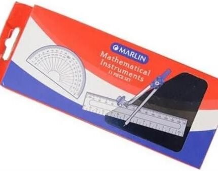 Marlin Math Set 11 Pcs Metal Container