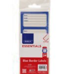 Marlin Border Labels Blue 24 Labels