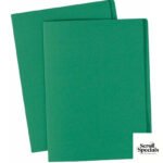 Marlin A4 Flat File Folders Green Pack of 100