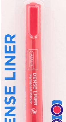 Marlin Dense Permanent Markers 1's Red