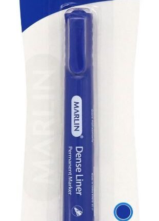 Marlin Dense Permanent Markers 1's Blue
