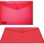 Marlin A4 Red Carry Folder with Stud