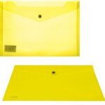 Marlin A4 Yellow Carry Folder with Stud