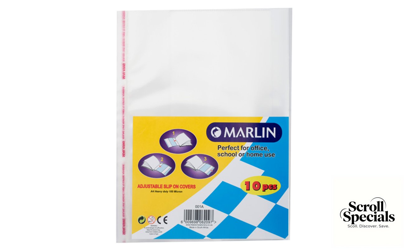 Marlin A4 Slipon Plastic Book