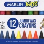 Marlin Kids Jumbo Wax Crayons