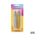 Marlin Kids Glitter Glue 10ml 2's