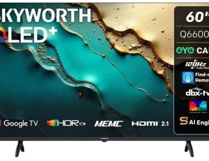 Skyworth 60 Inch QLED Google 4K UHD Smart TV