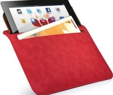 Promate Red iSleeve.2 iPad premium protective case