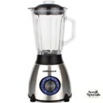 Mellerware 1.5L 550W Stainless Steel With Coffee Mill Jug Blender