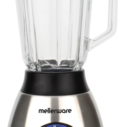 Mellerware 1.5L 550W Stainless Steel With Coffee Mill Jug Blender