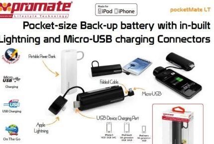 Promate Pocketmate LT Pocket Size BackUp battery