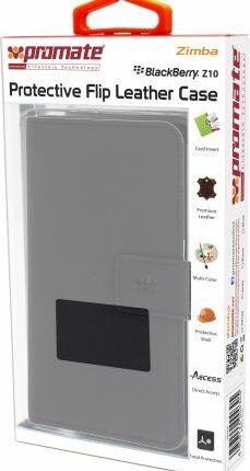 Promate Zimba Blackberry Z10 Protective Flip Leather book