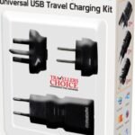 Promate White Traverse Multiregional Travel USB Charger