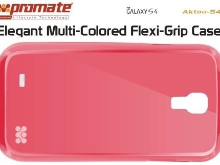 Promate Red Akton S4 Elegant Flexi-Grip Case
