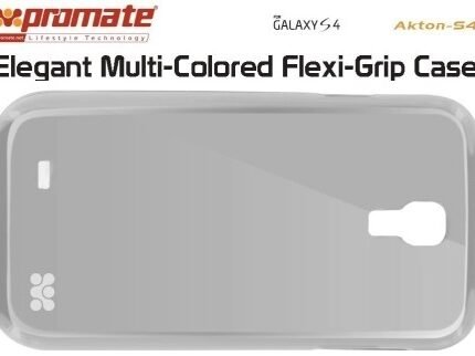 Promate Grey Akton S4 Elegant FlexiGrip Case