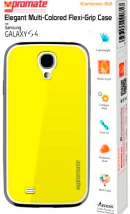 Promate Yellow Karizmo Samsung Galaxy S4 case