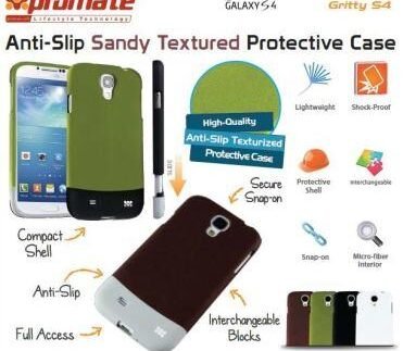 Promate Green Gritty.S4 Antislip protective case