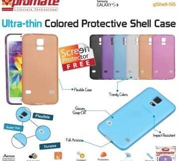 Promate Orange Gshell S5 Ultra-thin Colored
