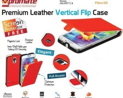 Promate Filion S5 Bookcover Colour: Red