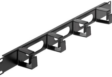 Intellinet 19 Inch 4 Short Rings Cable Management Panel