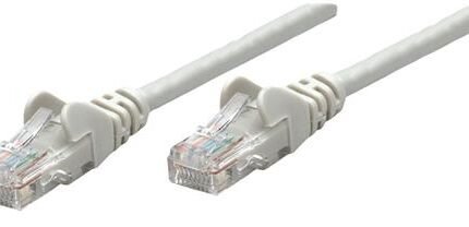 Intellinet CAT5E F-UTP Grey Patch Cable